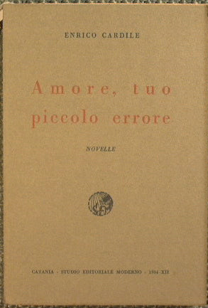 Amore, tuo piccolo errore