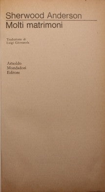 Molti matrimoni