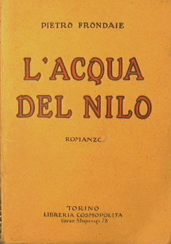 L'acqua del Nilo