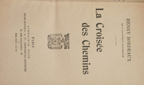 La Croisée des Chemins