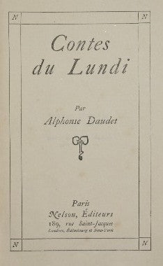 Contes du Lundi
