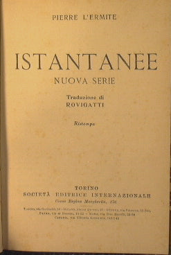 Istantanee - Nuova serie
