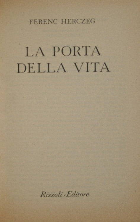 la puerta de la vida