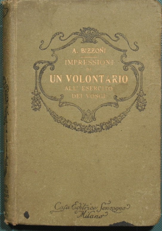 Impressions of a volunteer at the Vosges army