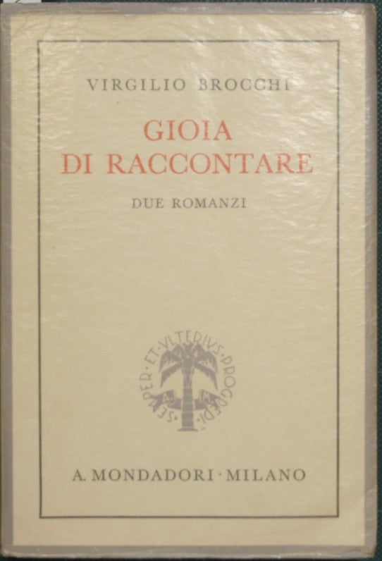 Gioia di raccontare