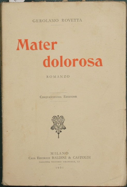 Mater dolorosa