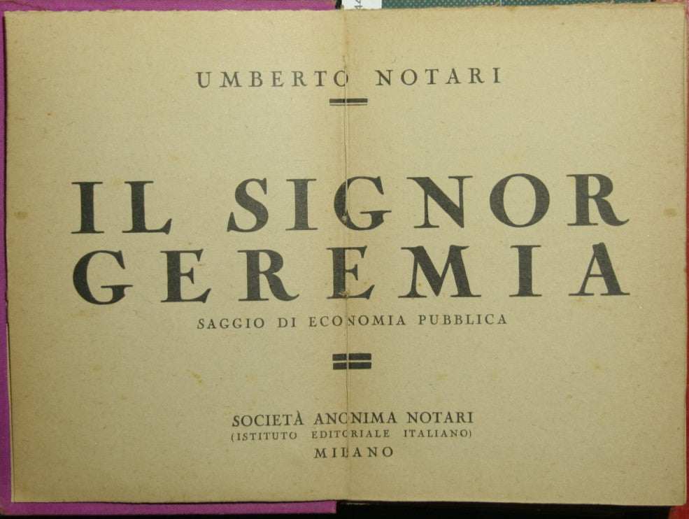 Il signor Geremia