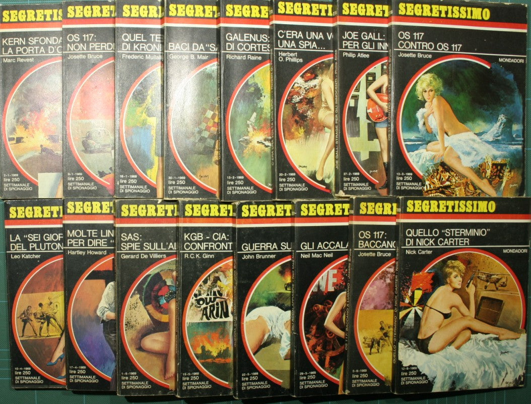 Alto secreto - Semanario de espionaje - 1er semestre 1969