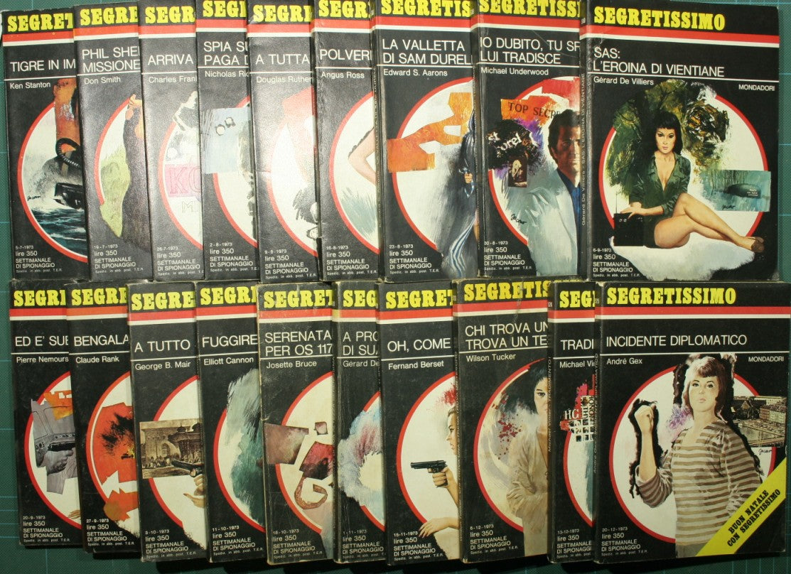 Top Secret - Semanario de Espionaje - II semestre 1973