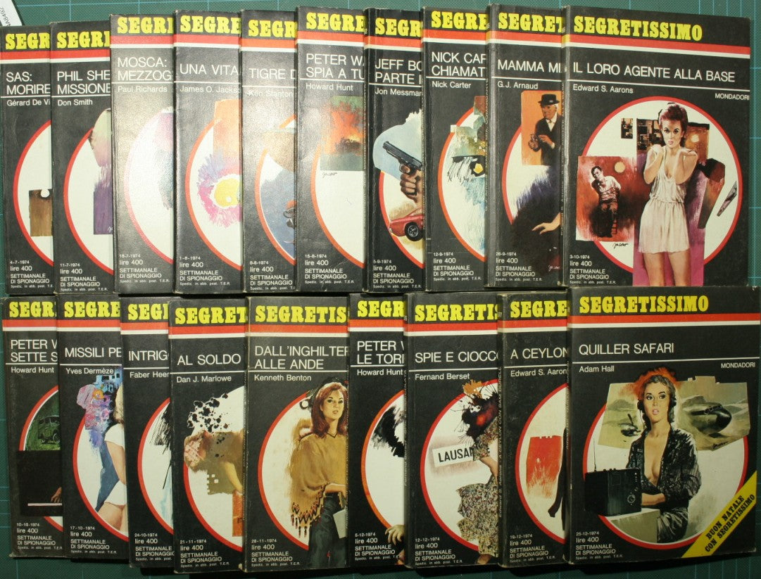 Top Secret - Semanario de Espionaje - II semestre 1974