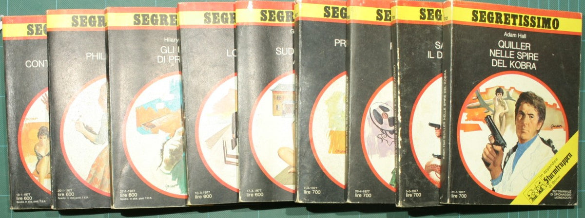 Top Secret - Espionage weekly - Year 1977
