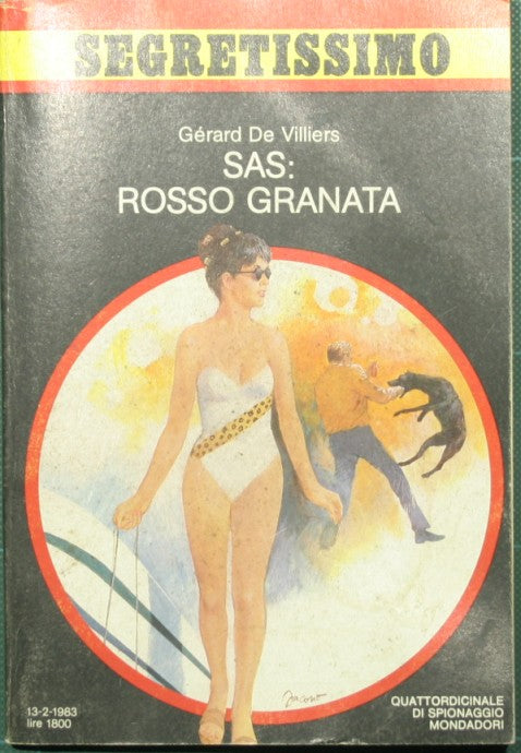Segretissimo - Quattordicinale di spionaggio - SAS: rosso granata