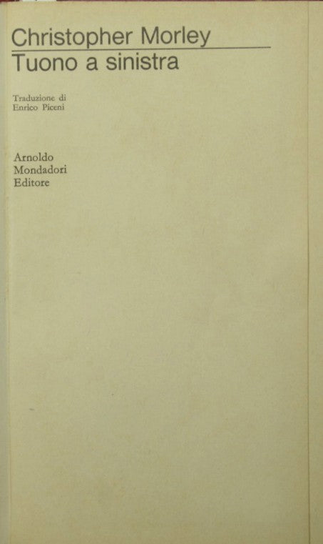 Tuono a sinistra