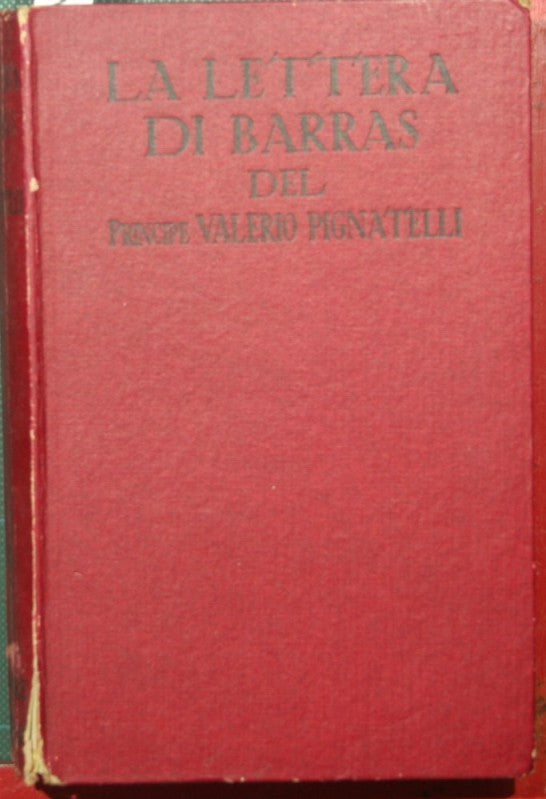 La lettera di Barras
