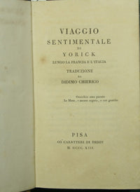 Yorick's sentimental journey
