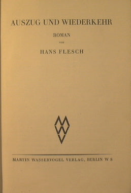 Auszug und Wiederkehr