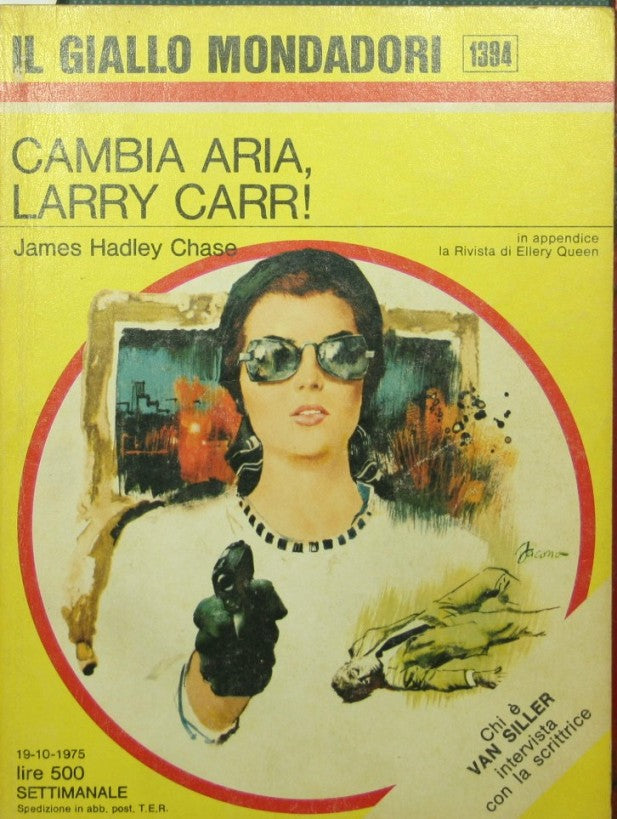 ¡Cambio de escenario, Larry Carr!