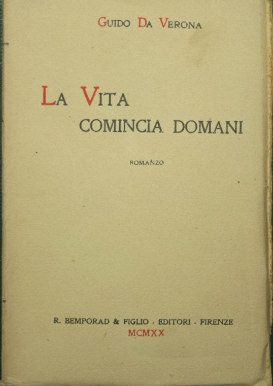 La vita comincia domani