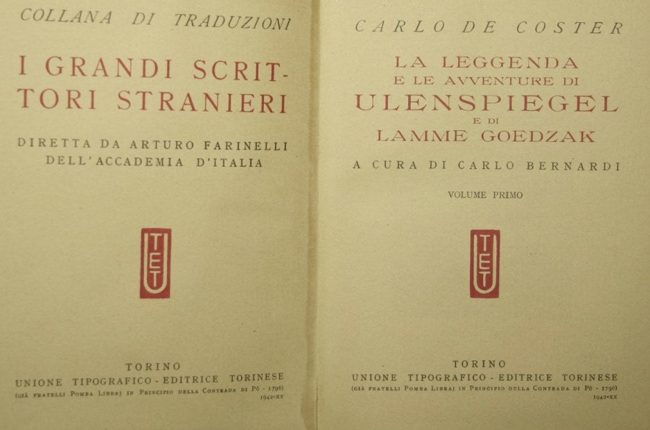 La leyenda y las aventuras de Ulenspiegel y Lamme Goedzak