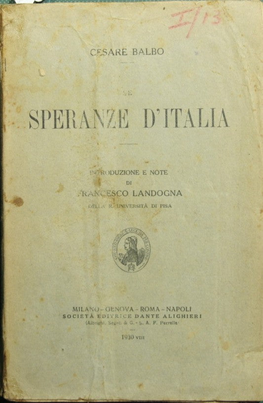 Las esperanzas de Italia