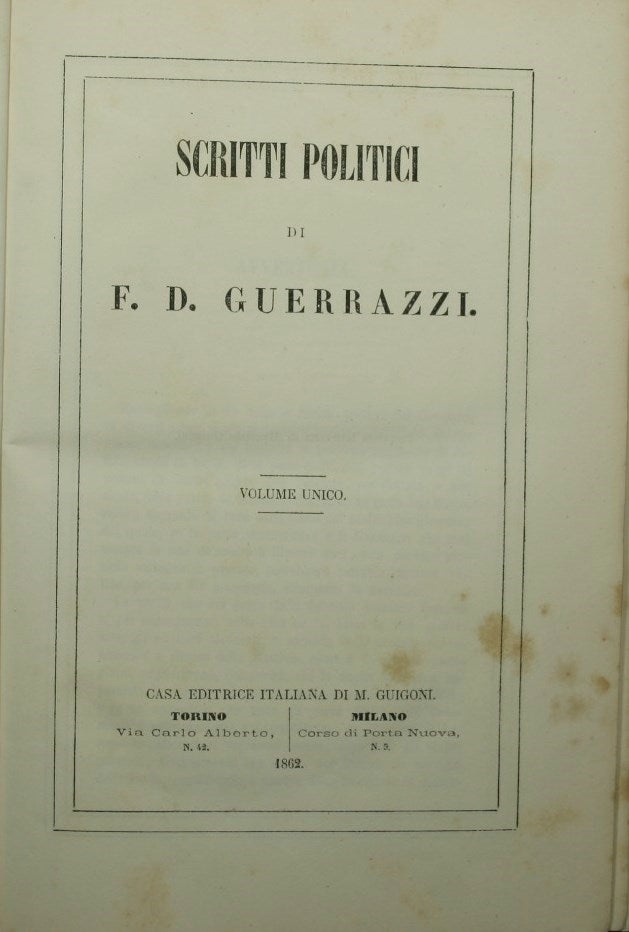 Scritti politici