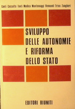 Sviluppo delle autonomie e riforma dello Stato