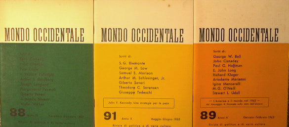 Mundo occidental. Revista de política y diversas culturas.