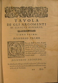 Discorsi politici di Paolo Paruta nobile vinetiano caualiere e procurator di San Marco ne i quali si considerano diuersi fatti illustri, e memorabili di principi, e di repubbliche antiche, e moderne..