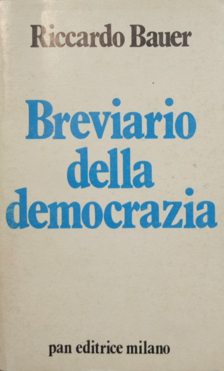 Breviary of democracy