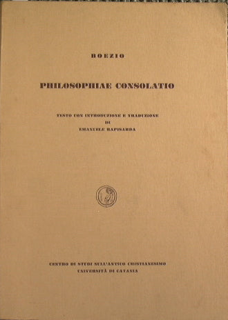 Philosophiae consolatio