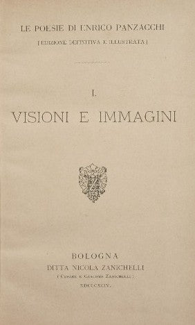 Los poemas de Enrico Panzacchi