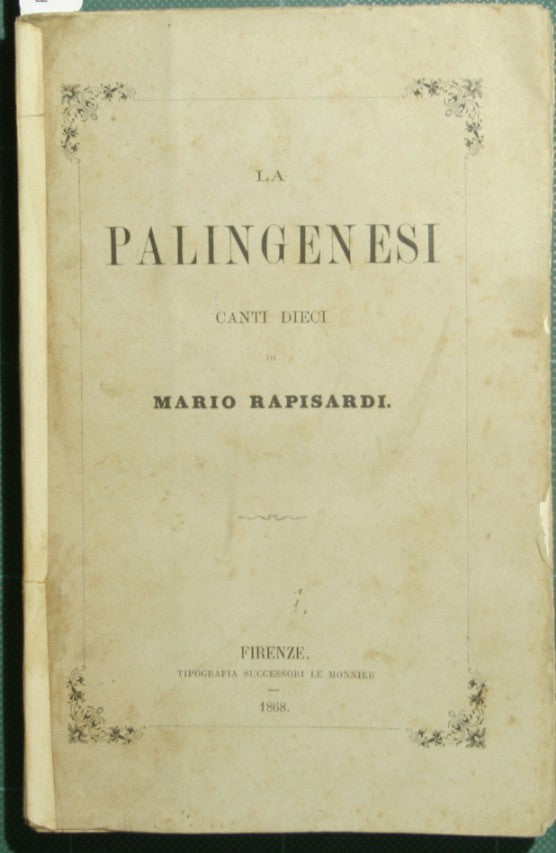 La palingenesi