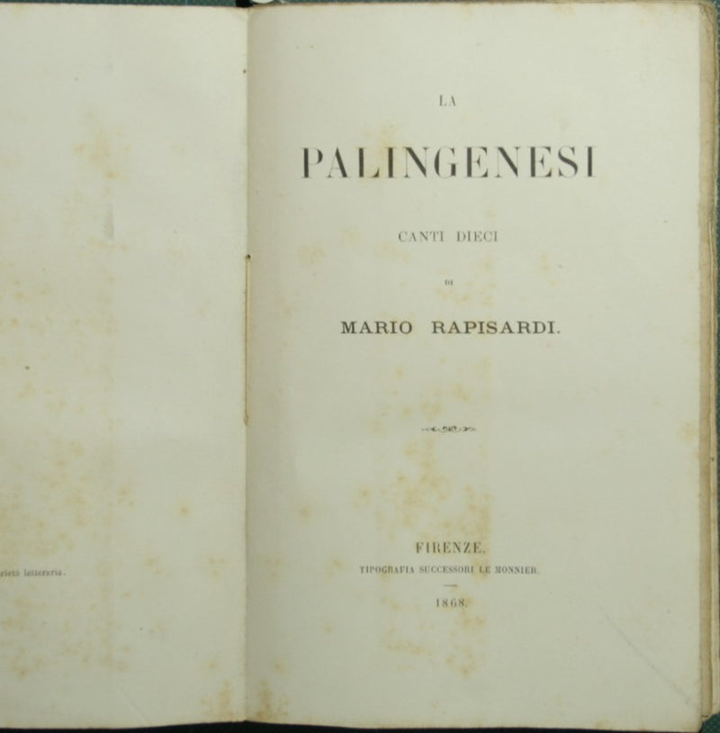 La palingenesi