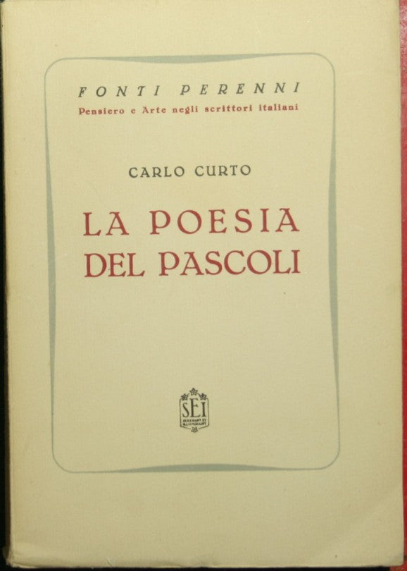 La poesia del Pascoli