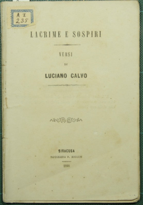Lágrimas y suspiros