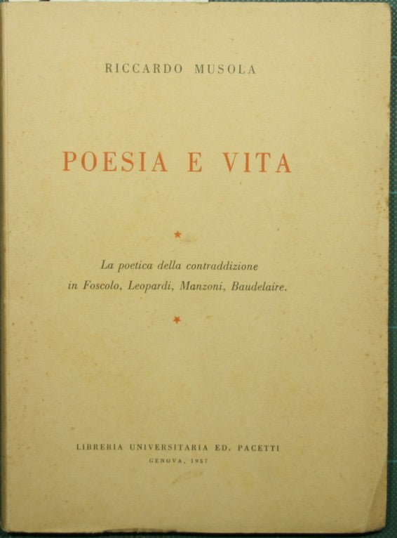 poesía y vida
