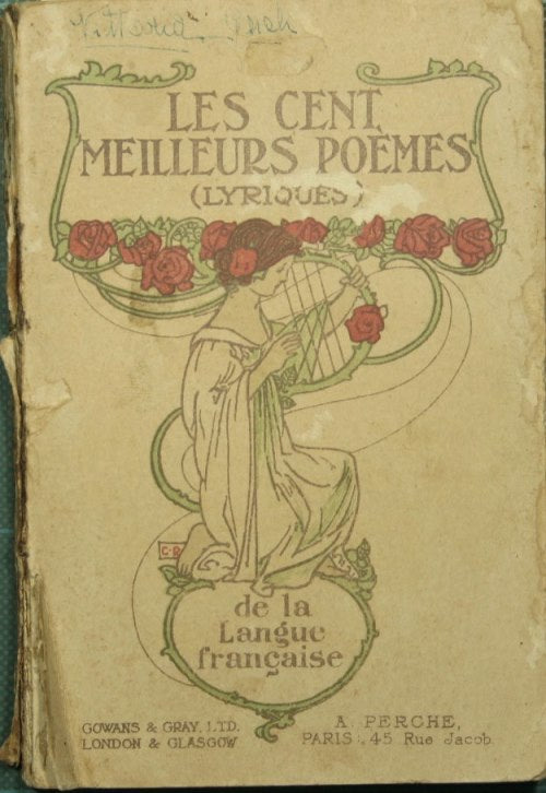 Les cent meilleurs poetes (líricas) de la lengua francesa