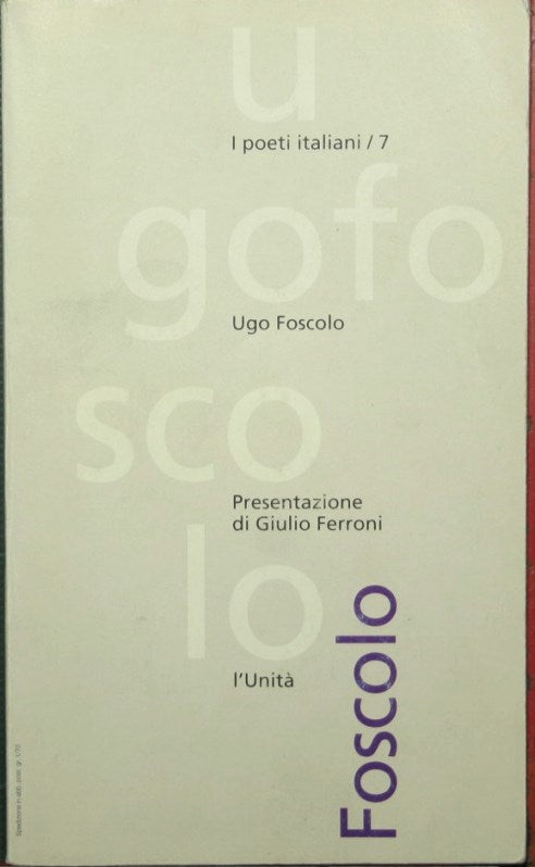 Ugo Foscolo