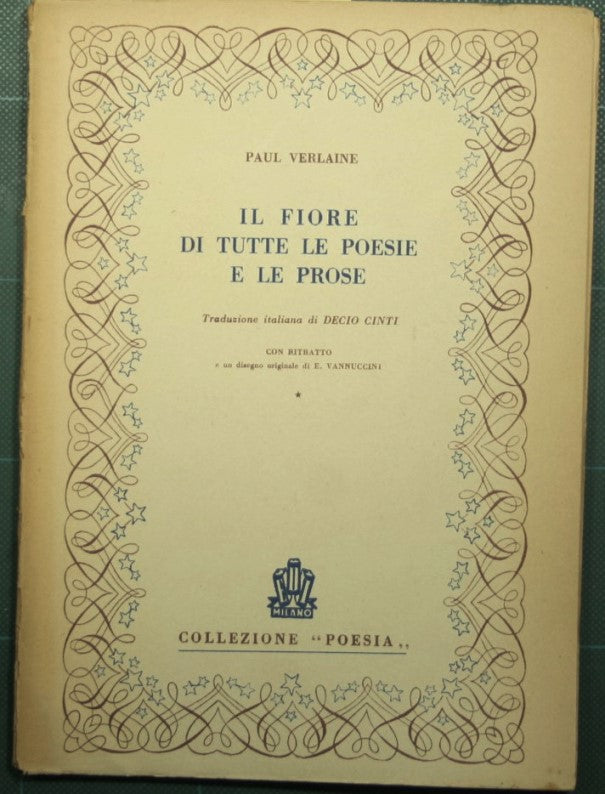 Il fiore di tutte le poesie e le prose