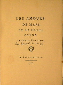 Los amores de Marte y Venus. Poemas