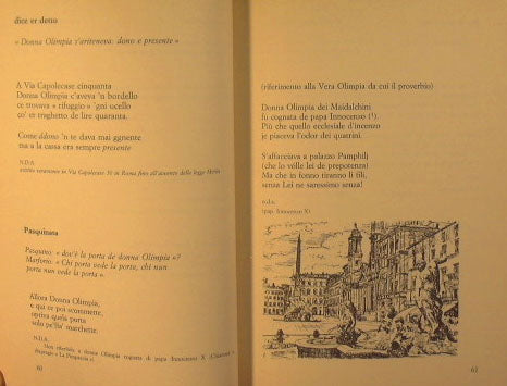 de core…a la romana. Risposte in rime ad antichi proverbi e detti romaneschi.