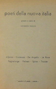 Poeti della nuova Italia