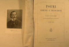 Poemi Liriche e traduzioni