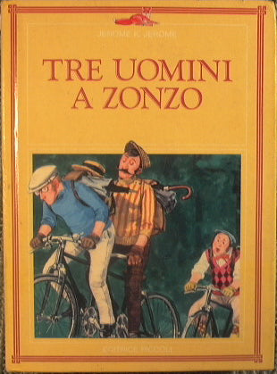 Three Men walking around