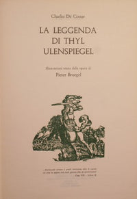 The legend of Thyl Ulenspiegel