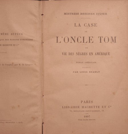 La case de l'oncle Tom