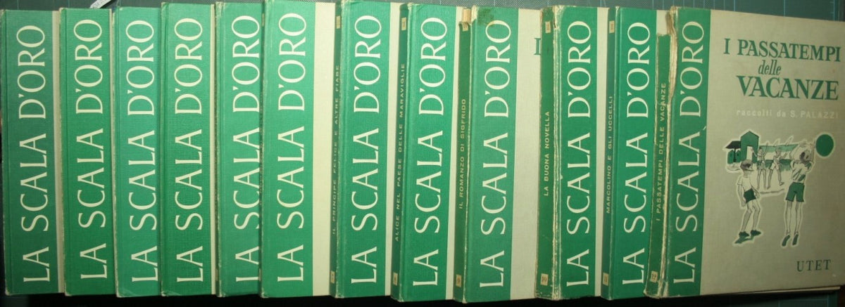 Le storie maravigliose; Piccoli racconti; Viaggio intorno al mondo; L'albero di fiamma; L'asino d'oro e altre favole; Il romanzo di Bertoldo; Il principe felice e altre fiabe;