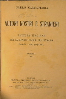 Autores nuestros y extranjeros Tomo I