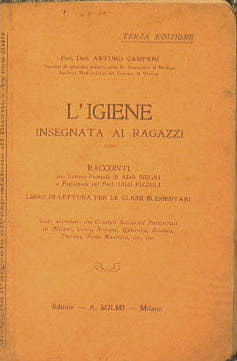 L'Igiene insegnata ai ragazzi.