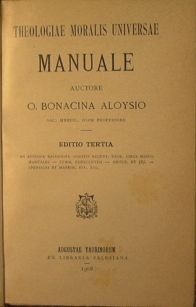 Theologiae Moralis universae